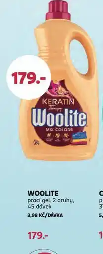 Rossmann Woolite prací gel nabídka