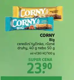 Rossmann Corny big cereální tyčinka nabídka
