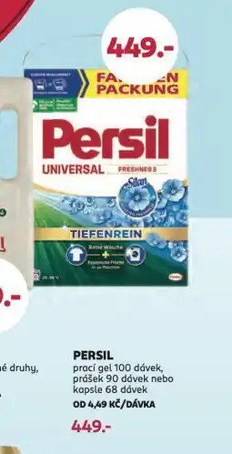 Rossmann Persil prací gel nabídka