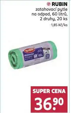 Rossmann Rubin zatahovací pytle nabídka