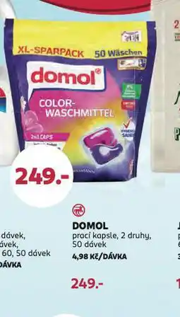 Rossmann Domol prací kapsle nabídka