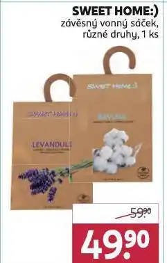 Rossmann Sweet home:) závěsný vonný sáček nabídka