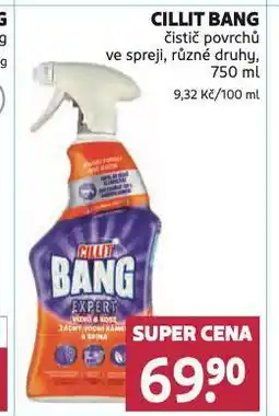 Rossmann Cillit bang čistič povrchů nabídka