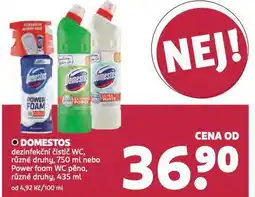 Rossmann Domestos power foam wc pěna nabídka