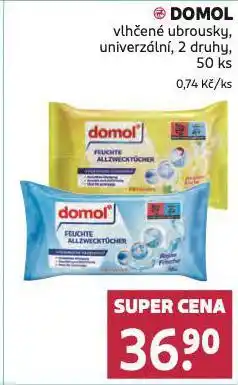 Rossmann Domol vlčené ubrousky nabídka