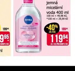 Teta Nivea micelární voda nabídka