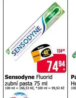 Teta Sensodyne zubní pasta nabídka