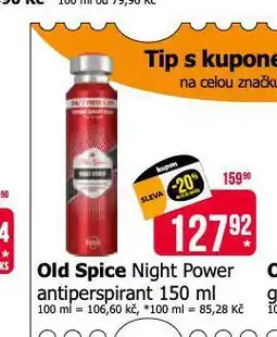 Teta Old spice antiperspirant nabídka