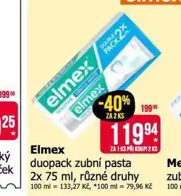 Teta Elmex zubní pasta nabídka