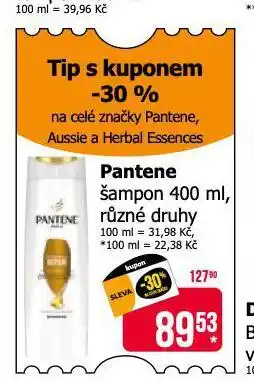 Teta Pantene šampon nabídka