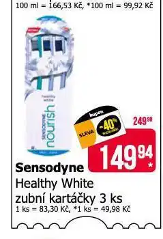 Teta Sensodyne zubní kartáček nabídka