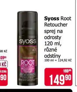 Teta Syoss root retoucher sprej na odrosty nabídka