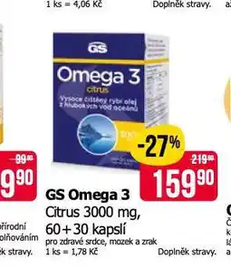 Teta Gs omega 3 nabídka