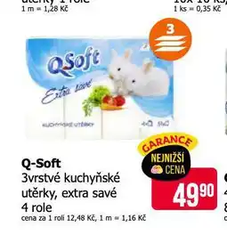 Teta Q-soft kuchyňské utěrky nabídka