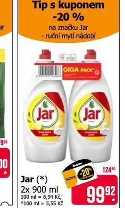 Teta Jar prostředek na mytí nádobí nabídka