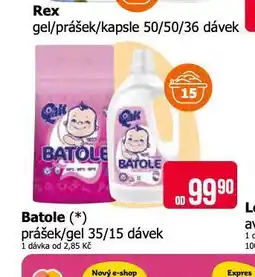 Teta Batole prací prostředek nabídka