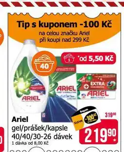 Teta Ariel prací prostředek nabídka