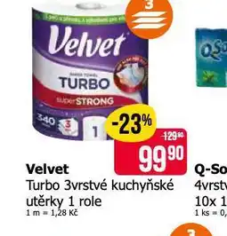 Teta Velvet kuchyňské utěrky nabídka