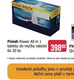Teta Finish tablety do myčky nabídka