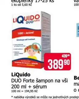 Teta Liquido šampon na vši nabídka