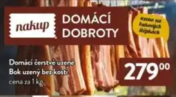 Qanto Domácí čerstvé uzene Bok uzený bez kosti nabídka