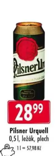 Qanto Pilsner Urquell nabídka