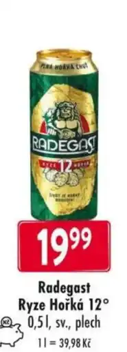Qanto Radegast Ryze Hořká 12° nabídka