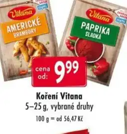 Qanto Koření Vitana nabídka