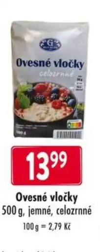 Qanto Ovesné vločky nabídka