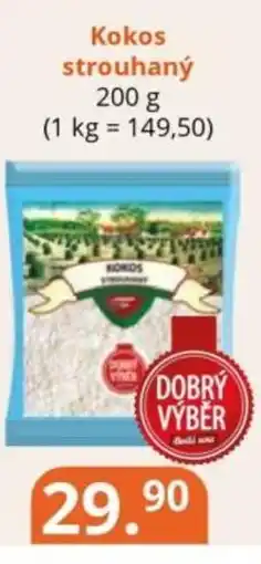 Potraviny CZ Kokos strouhaný nabídka