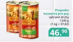 Potraviny CZ PROPESKO konzerva pro psy nabídka