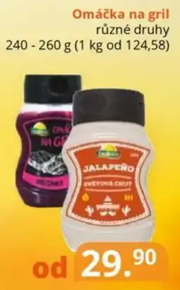 Potraviny CZ Omáčka na gril nabídka