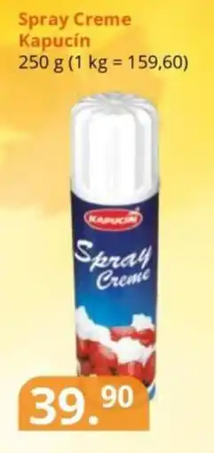 Potraviny CZ Spray Creme Kapucín nabídka