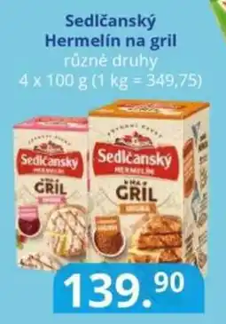 Potraviny CZ Sedlčanský Hermelín na gril nabídka