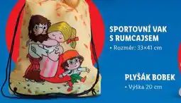 Lidl Sportovní vak s rumcajsem nabídka