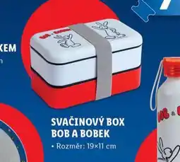 Lidl Svačinový box bob a bobek nabídka