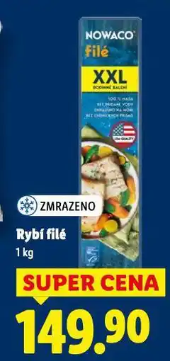 Lidl Rybí filé nabídka