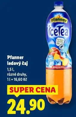 Lidl Pafnner ledový čaj nabídka