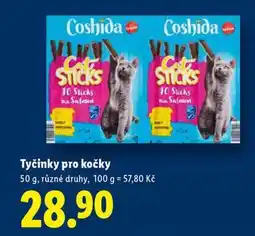 Lidl Tyčinky pro kočky nabídka