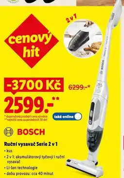 Lidl Ruční vysavač seie 2v1 nabídka