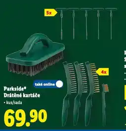 Lidl Parkside drátěný kartáče nabídka