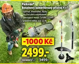 Lidl Parkside benzínový kombinovaný přístroj nabídka