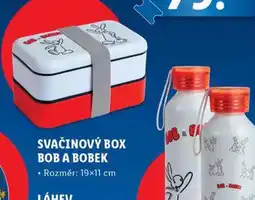 Lidl Svačinový box bob a bobek nabídka