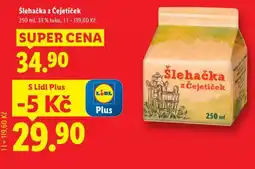 Lidl Šlehačka z čajetiček nabídka
