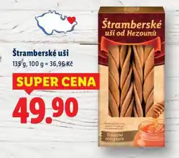 Lidl Štrambské uši nabídka