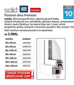 Bauhaus Plastová okna Premium nabídka
