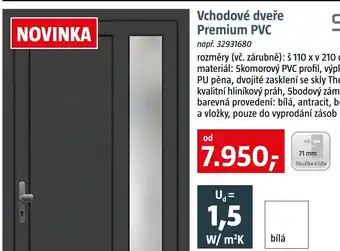 Bauhaus Vchodové dveře Premium PVC nabídka