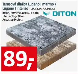 Bauhaus Terasová dlažba Lugano I marmo / Lugano I intenso nabídka