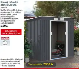 Bauhaus Kovový zahradní domek S2001A nabídka