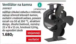 Bauhaus Ventilátor na kamna nabídka